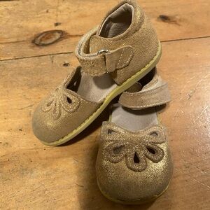 Livie & Luca gold shoes